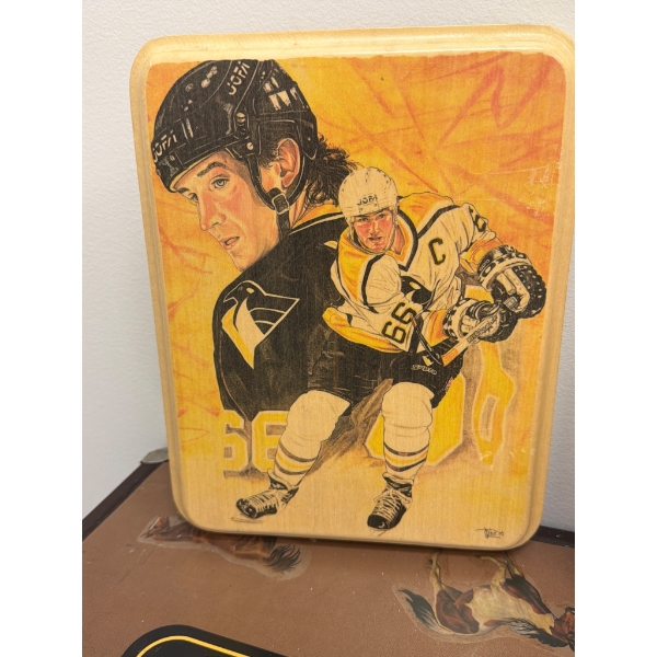 Pittsburgh Penguins Memorabilia Featuring Autographed Mario Lemuix Photograph and More