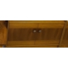 Image 6 : Two Wooden Tables 14 w, 26 d, 23 h and Two Storage Cabinets 33.5 w, 16.5 d, 67 h