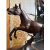 Image 3 : Bronze Horse Sculpture By Rick Handford 'The Winning Spirit', 2/24, 14In Long 