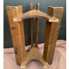 Image 7 : Antique Art Nouveau Wooden Chair; Comes Apart in 3 Pieces 30W, 45D, 35T 