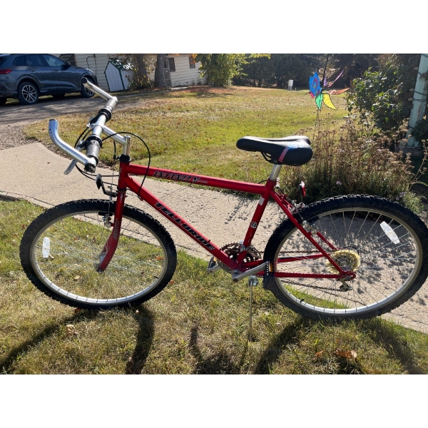 -infinity Telluride 21 speed with front and back aluminum rims and front quick release and quick rel