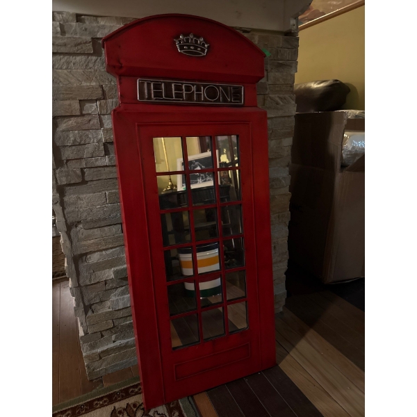 Phonebooth Mirror 35"x16", Hudsons Bay Popcorn Tub