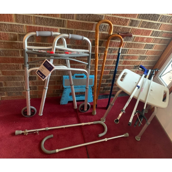 Mobility Collection - Canes Walker Shower Chair & More