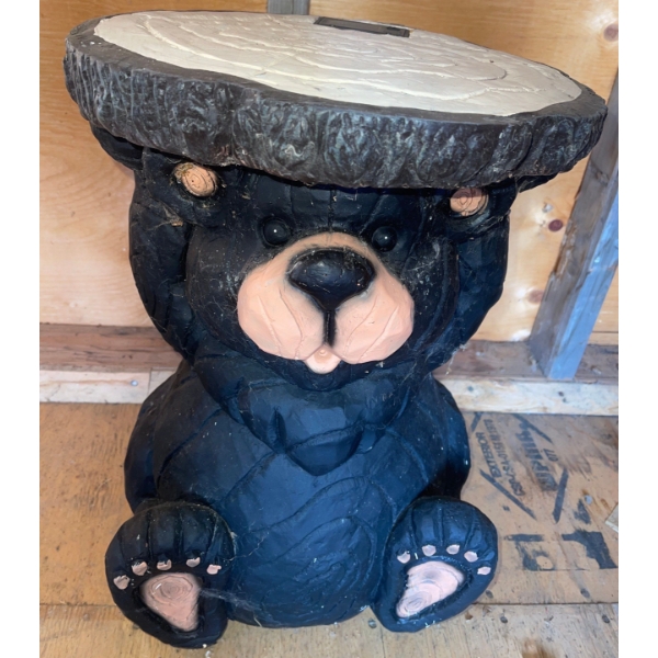 Black Bear Plant Holder - 20T Resin 