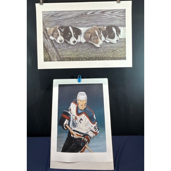 Alex Halliburton Campbell River Collies 17.5Tx28.5W, Gretzky 24Tx18W
