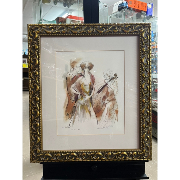 lena Sotskova titled Prima Donna signed by the artist Limited edition print 58/95 from 2011