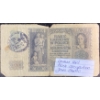 Image 1 : 1940 German Occupied Poland Jewish Ghetto 20 Zloty Banknote 
