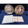 Image 1 : Set of Two Collectors Plates with original boxes and COA