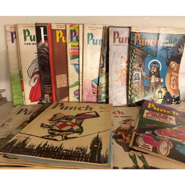 Vintage Comic Books/Magazines - Punch - UK Reads #2