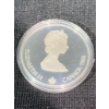 Image 3 : 1986 Canada $20 Calgary 1988 Winter Olympics Silver Coin with Original Case