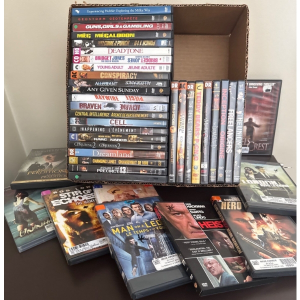 DVD Collection - Stir Of Echoes Heist Guns Girls & Gambling Any Given Sunday & More