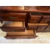Image 4 : Large Wooden Dresser w/ Large Attached Mirror, Contents NOT Included - 63W, 18D, 72T 
