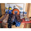 Image 1 : Variety of Oilers Ties and NHL teams, Multiple Legos of Connor, Leon, Taylor Hall, Air Puck and More