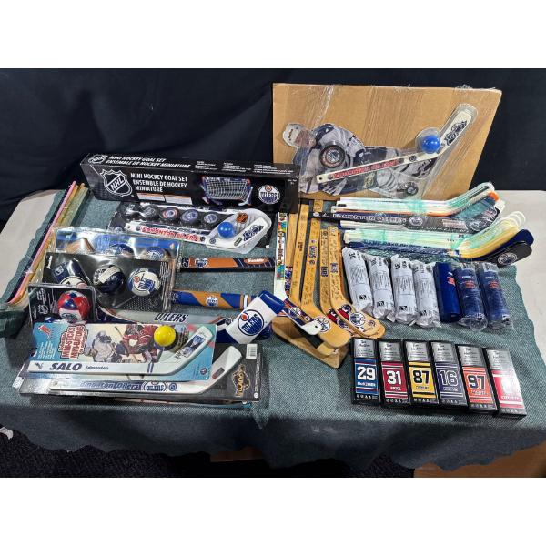 Signed NHL Mini Sticks 