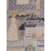 Image 2 : Numbered Print "Charlotte's Dollhouse" 275/375 by H. Downing Hunter 23.5 X 27.5 ,Framed Under Glass 