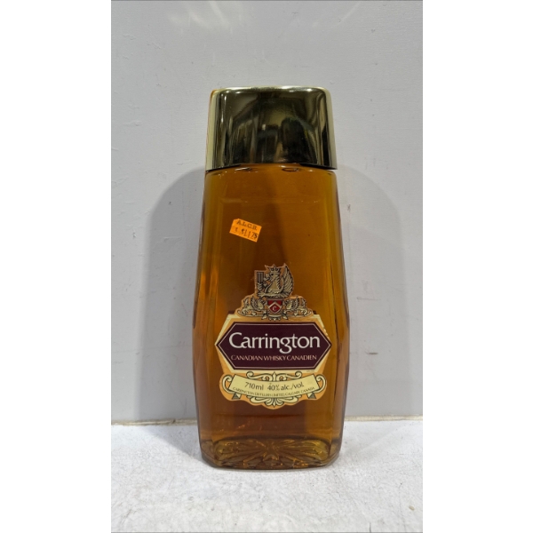 Carrington Canadian Whisky 710ml - Sealed 1975