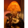 Image 1 : Whimsical Mushroom Lamp 9T w/ Assorted Decorative Collectables 