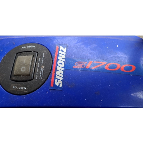 Simoniz Model S1700 Pressure Washer 
