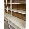Image 4 : Antique store display shelf 153”L, 17”W, 92”T buyer must be able to disassemble and remove themselve
