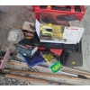 Image 1 : Statpower Portawatt Model 600 Power Inverter, Plastic Toolboxes and Assorted Garage Items as Shown