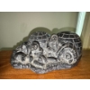Image 4 : A Wolf Original Indigenous Art Sculptures, Hand Made in Canada - 4Pcs, 8L 