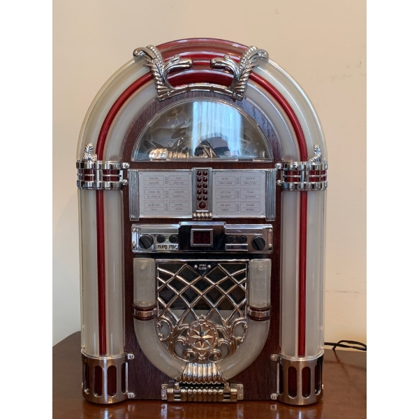 Nexxtech Model 1219742 neon Juke Box 