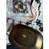 Image 2 : Assortment Of Ukrainian Style Linens & Doilys w/Punch Bowl & Brass