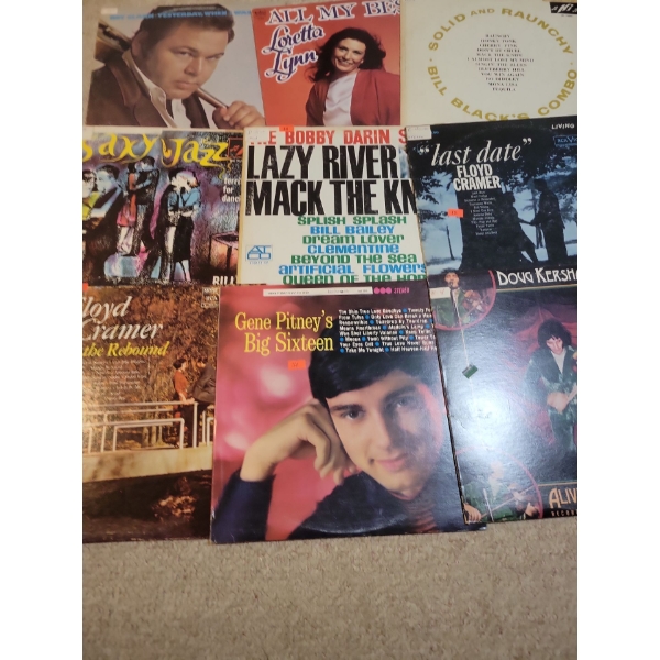 Vinyl Records Collection - Lazy River Gene Pitney Saxxy Jazz & More