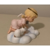 Image 2 : Franklin Mint Almost Angels Porcelain Figure - Love is Patient
