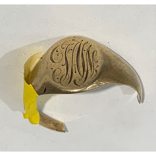 14K Vintage Gold Ring (snapped) 3.5g