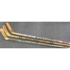 Image 2 : Three Wooden Hockey Sticks with One Signed Joe Mullen?