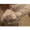 Image 2 : Vintage Floral Padded Upholstered French Tub Chair