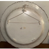 Image 2 : Vintage Martin Hand Painted Porcelain Art Plate 17"Diameter 