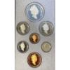 Image 3 : 1990 Silver & Aureate Dollar Coin Proof Set