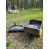 Image 1 : small utility trailer for quad or UTV and grass rake with hopper