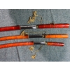 Image 2 : 3pcs Wooden Handled 39" Katana Set (Stand Not Included)  