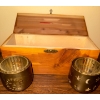 Image 2 : Sennheiser Portable Headphones w/Wood Trinket Box & Two Brass Candle Shapers