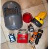 Welders Mask, Flashlights 