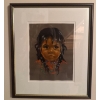 Image 1 : Dorothy Osburough - Portrait Of Indigenous Youth 15x18