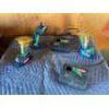 Image 1 : Ryobi Components. Lamp, Routers (2), Chargers (2), NO BATTERIES.