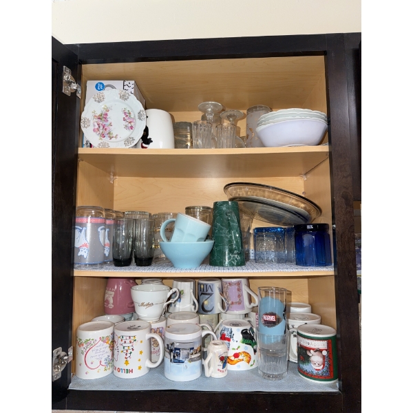 Contents of Kitchen Cupboard
