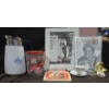 Image 5 :  Wall Hanging, 9 Cup Corning ware Jug + Coca-Cola Collectibles, Lady Diana People's Magazine 