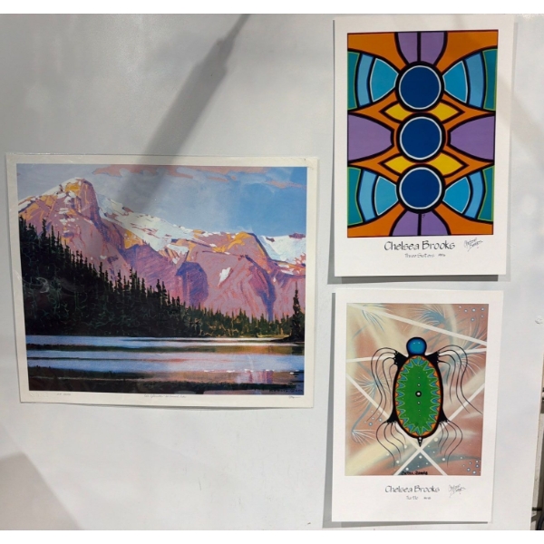 3 Limited Edition Lithograph Prints By Robert Genn and Chelsea Brooks