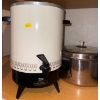 Image 5 : Camper's Collection - Antique Coleman Lantern w/ Mid Size Cooler Camp Dishes & More 