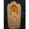 Image 2 : Carruth Studio Solid Carved Candle w/ Nativity Scene - 8T