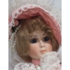 Image 5 : Assorted Dolls: "Anne" 13.5 T, Pink Dress 18.5 T, Holding Bunny 15 T, Flower Dress 24 T