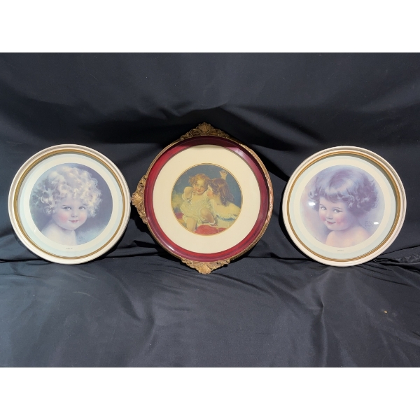 Framed Artwork: 'Mischief', 'Sunbeam' & 'SIST
