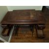 Image 3 : Sewing Table w/ Sewing Machine Inside - Table is 34W, 17D, 29T