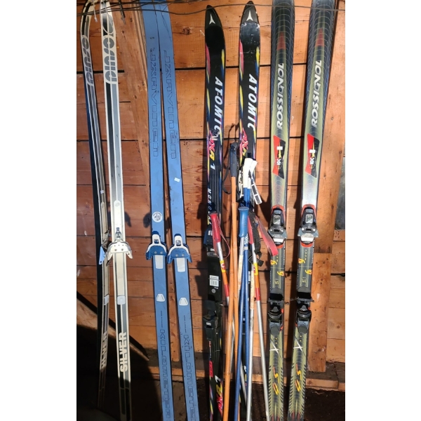 - Vintage Skis and Poles, Great for Decor! (2nd)