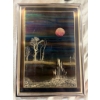 Image 2 : Glass Tumblers, Carved Wood Figure, Artwork, and Miscellaneous Collectibles